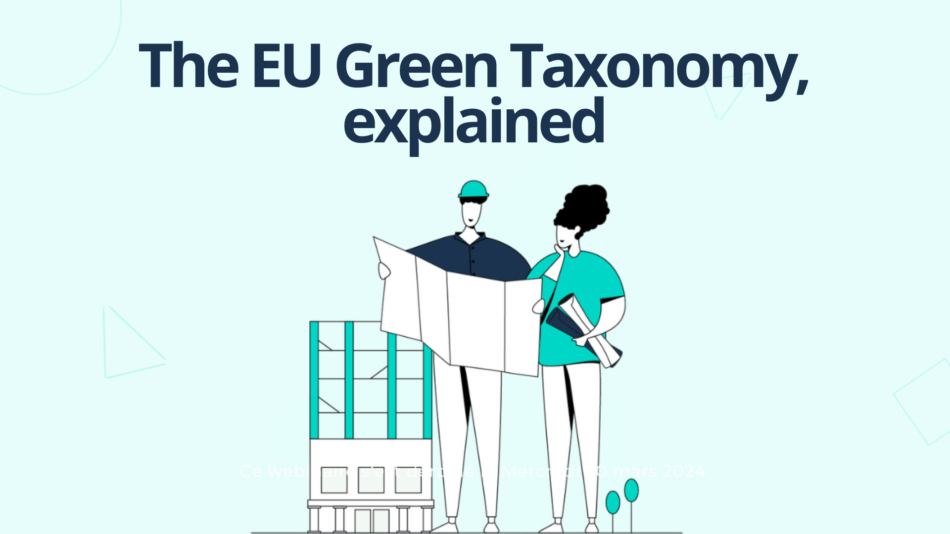 The EU Green Taxonomy & construction industry - deep dive