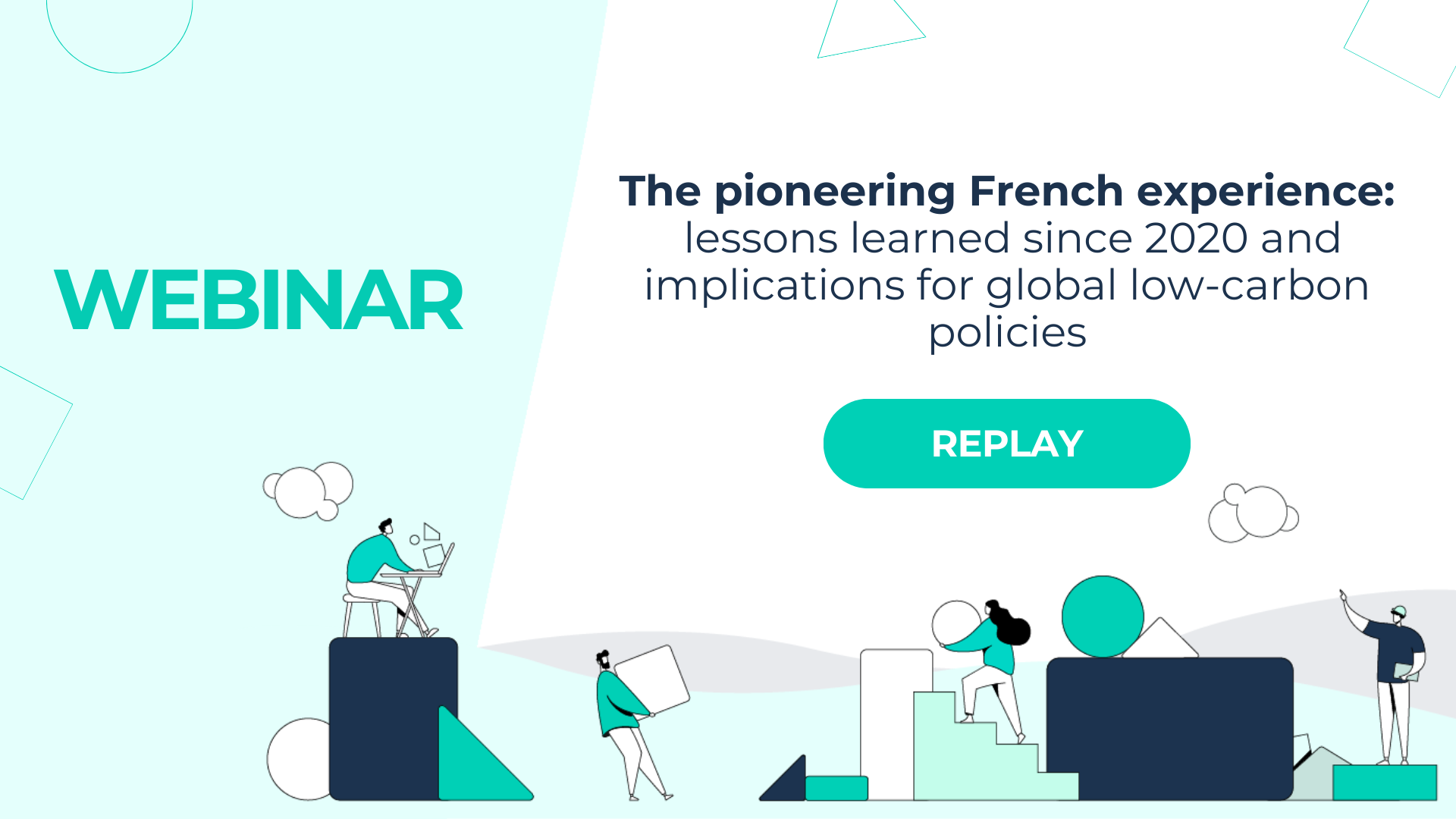 Replay webinar - The pioneering French experience